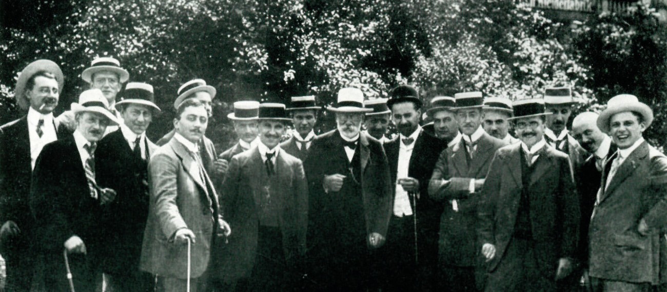 Exkursion 1905 unter Prof. Schwalbe